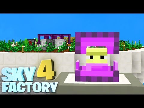 Mobfarm abgerissen! Kleiner süßer Ersatz! - Minecraft Sky Factory 4 #28