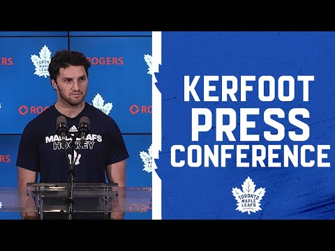 Alexander Kerfoot Pre Game | Toronto Maple Leafs vs. Columbus Blue Jackets | December 7, 2021