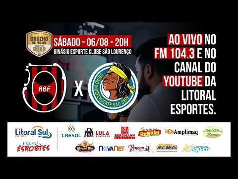 7º RODADA SERIE OURO DE FUTSAL FGFS -  ABF x UNIÃO INDEPENDENTE SÃO SEPÉ