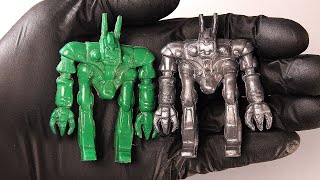From plastic to COLD-CAST steel, Mr. Hong Kong Robot. (NO MUSIC)