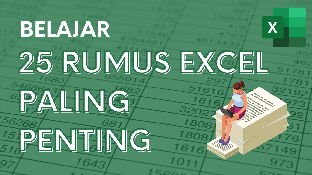 25 MOST IMPORTANT EXCEL FORMULAS - BECOME AN EXCEL EXPERT INSTANTLY!