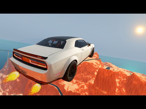 Car Jump The Grand Canyon EXTREME  - BeamNG Drive UPDATE