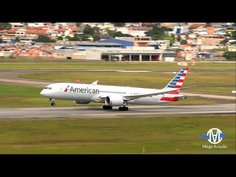 MOVIMENTO EXTRAORDINÁRIO DE GRANDES AVIÕES POUSANDO E DECOLANDO DO AEROPORTO EM GUARULHOS ✔