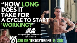 How Long Does It Take for A CYCLE to Start WORKING? Ask Dr Testosterone E 238