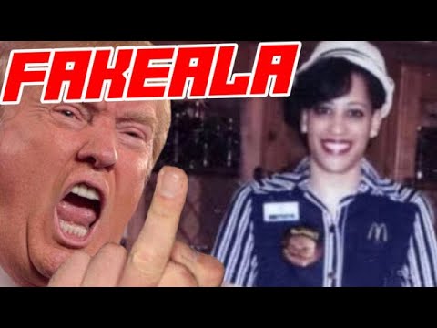  Lefties Passing Around Fake Image of Kamala Working at McDonalds 