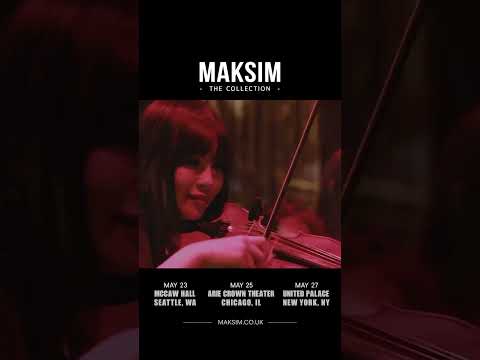 Maksim The Collection US Tour 2023