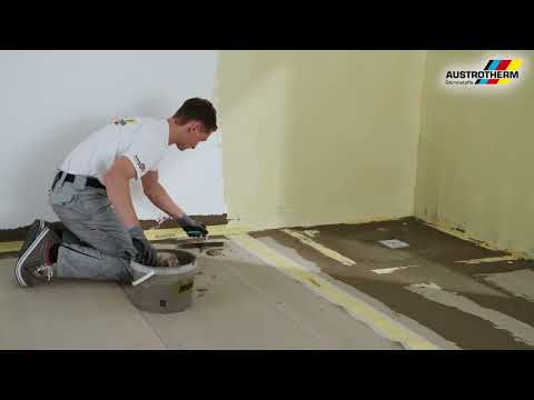Austrotherm UNIPLATTE Verbundabdichtung im Duschbereich