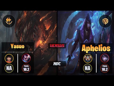 Cody Sun YASUO (ADC) [Conqueror] VS APHELIOS - Challenger NA Patch 10.2
