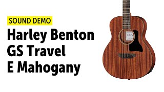 Video thumbnail for Harley Benton GS Travel E Mahogany - Sound Demo (no talking) by Guitar Bonedo