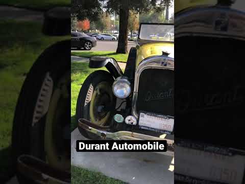 Thumbnail for Durant Automobile. Does anyone know the year? by Durant (automobile)