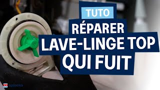 Lave-linge top qui fuit : identifiez l’origine de la fuite