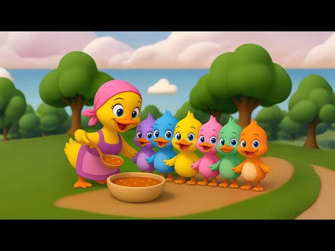 SEIS PATITOS 🟡VIDEOS PARA NIÑOS 🟡 CANCIONES INFANTILES 2025 🟡 MUSICA PARA NIÑOS
