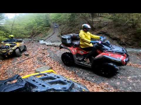 Ne prinde ploaia pe un traseu nou !!! jar pe tobe