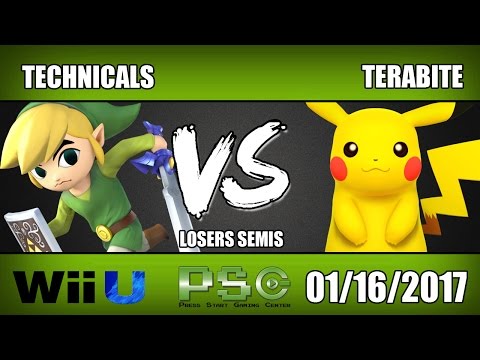 Technicals (Toon Link) vs Terabite (Pikachu) - Wii U Losers Semis - S4M