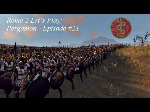 Total War Rome 2: Pergamon Campaign #21 - Assaulting Baktria!