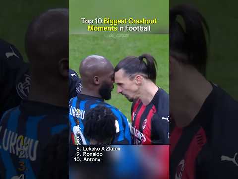 Biggest Crashout Moments In Football #football #shorts #crashout