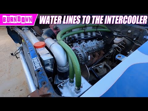 Water To Air Intercooler Water Lines