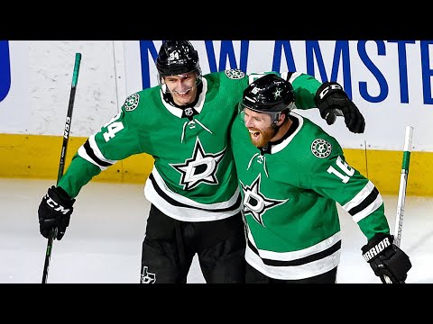 Stars score twice in 32 seconds to pad lead