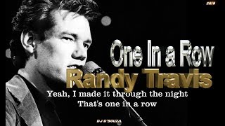 Randy Travis - One In a Row (2019)
