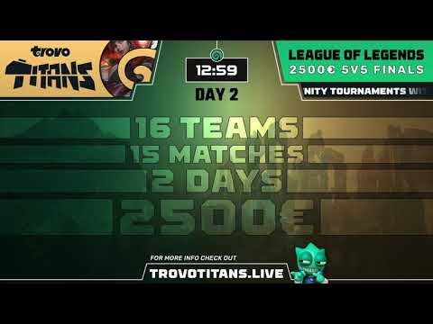 Trovo Titans 5v5 ARAM 2500€ Tournament | Semi-Finals and Grand Final