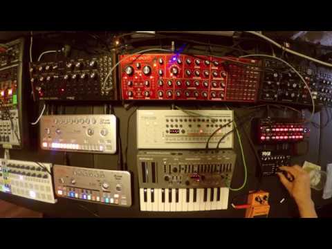 featuring AY3 SH-01A TR-09 - Live Techno Jam - 2019-08-23