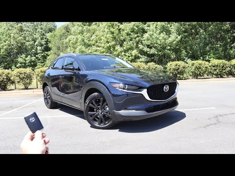 2021 Mazda CX-30 Turbo: Start Up, Test Drive, Walkaround and Review