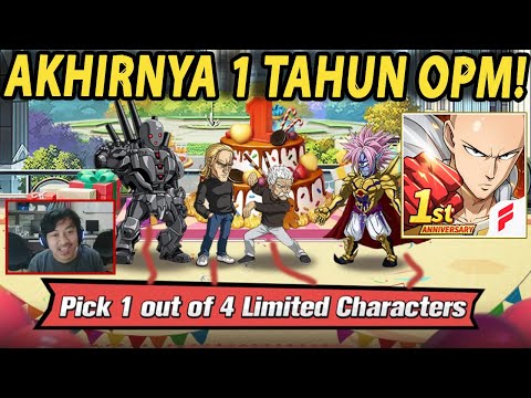 🔥🔥1 TAHUN ANNIVERSARY OPM SERVER GLOBAL [REWARDSNYA GILA BANGET] - ONE PUNCH MAN:The Strongest