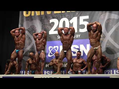 NABBA Universe 2015 - Masters Over 40 - Comparisons 5 + 6