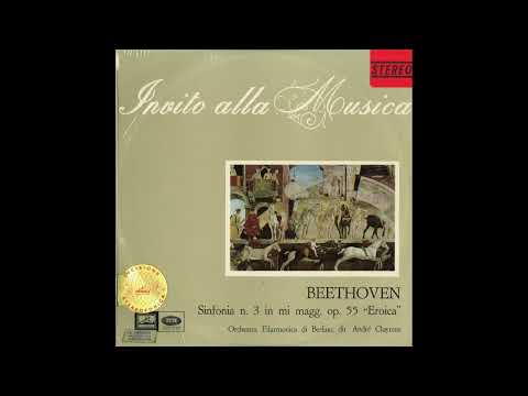 Silent Tone Record/Beethoven:Eroica/Andre CluytensBerliner Philharmoniker SQIM 6375 古典音乐 黑胶唱片