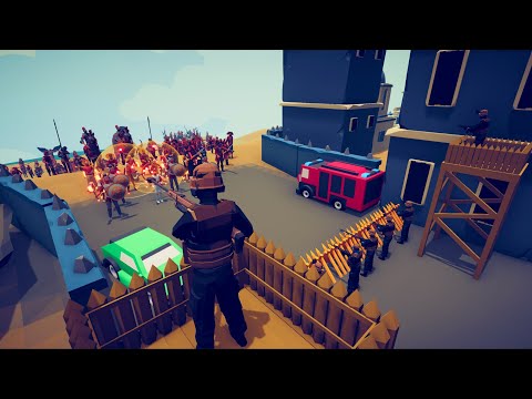 50x SHADOW COMPANY SOLDIER vs ALL FACTIONS - Totally Accurate Battle Simulato