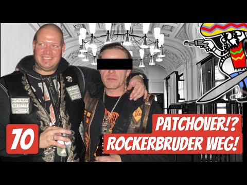 Bandidos MC Patchover & Rockerbruder weg  -  Schwarze Schar MC 1%er Teil 70