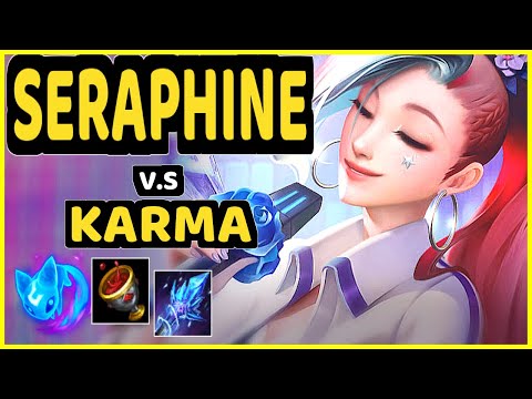 PROFESSOR (SERAPHINE) vs KARMA - BOTTOM SUPPORT CHALLENGER GAMEPLAY - BR