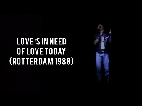 George Michael - Love's in Need of Love Today (Rotterdam 1988)