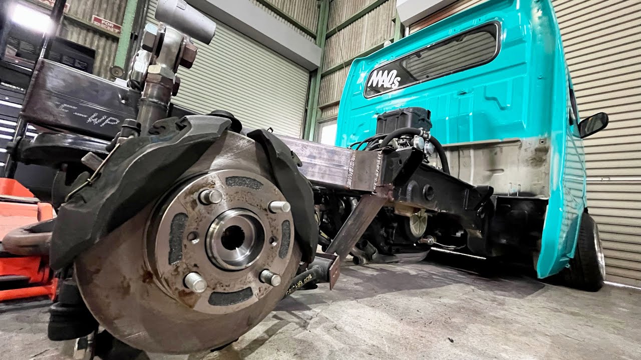 軽トラをダブルキャリパーにしたい【前編】