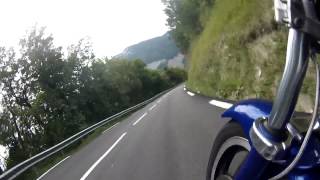 preview picture of video 'CBX 1000 in the French Alps - Chartreuse inbound St Hilaire du Touvet (HD)'