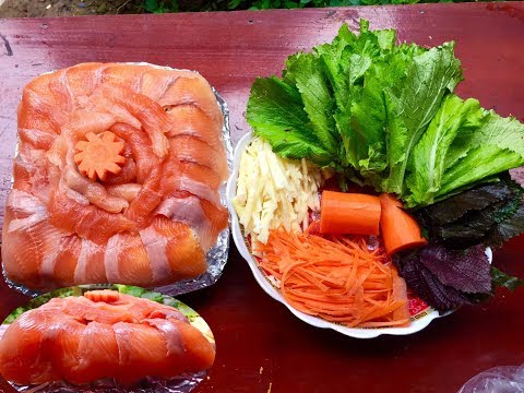 Gỏi cá hồi