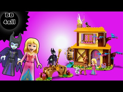 Lego Disney Aurora's Forest Cottage (41388) Lego Disney Stop Motion Speed Build Review