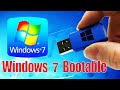How To Create Windows 7 Bootable USB Flash Drive Windows 7 USB Installer 2024