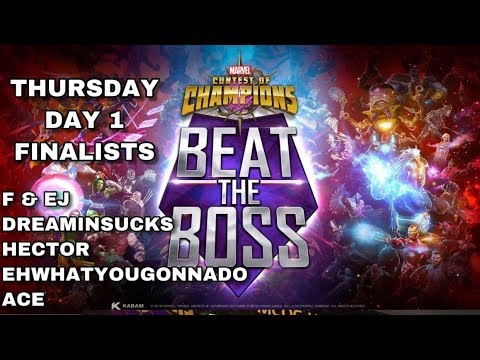 NYCC 2019 Day 1 Tournament Beat the Boss | Marvel Contest of Champions