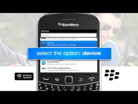 How to activate the Blackberry APN settings
