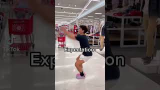 BackFlip In Target FAIL 🤣 #shorts #short #fail