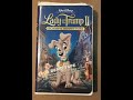 Opening To Lady And The Tramp II Scamp S Adventure Demo VHS 2001