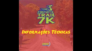  Circuito Trail 7K 2021 - Informaes Tcnicas 1 Etapa Trs Coroas. #4 #shorts 