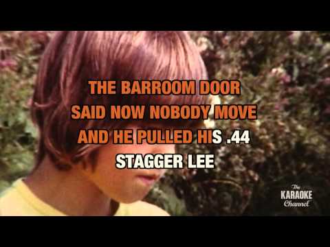 Stagger Lee in the Style of "Lloyd Price" with lyrics (with lead vocal)