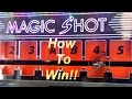 How to win Magic Shot/I-Cube/Cash Cube! Arcade Machine Tips & Tricks!