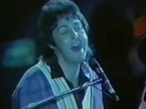 Paul McCartney Maybe I'm Amazed live Australia 1975