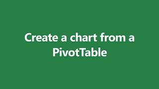 8 5  Create a Pivot Chart