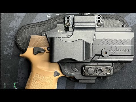 Sig P320 M18 Alien Gear Shapeshift Holster Modified Cut For Crimson Trace CTS-1550 Red Dot