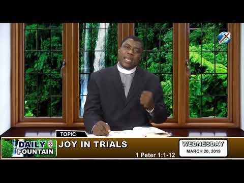 DAILY FOUNTAIN OF MARCH 20, 2019 - VEN. CHARLES O. FAKIYESI