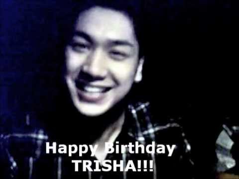 HAPPY BIRTHDAY TRISHA!